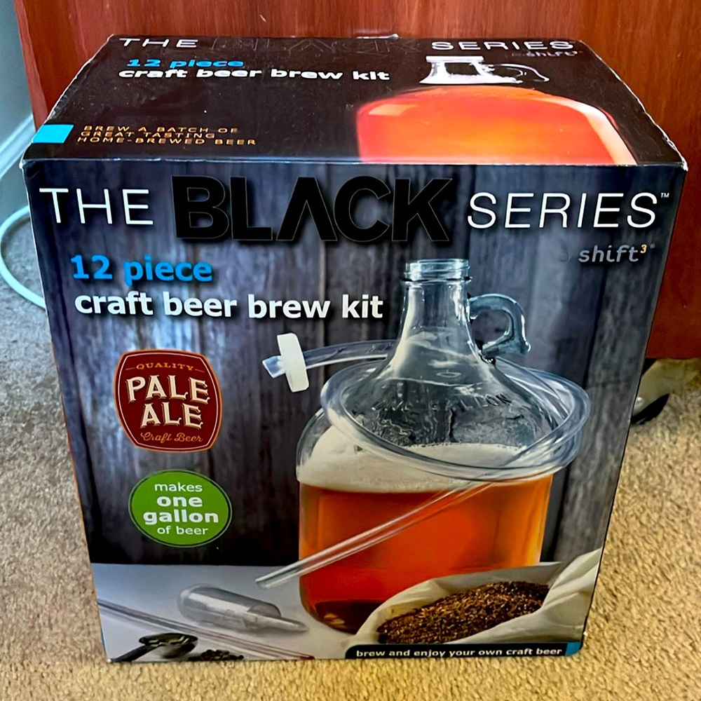 Beer Making Kit The Black Series By Shift3 12 piece Craft Beer Brew Kit